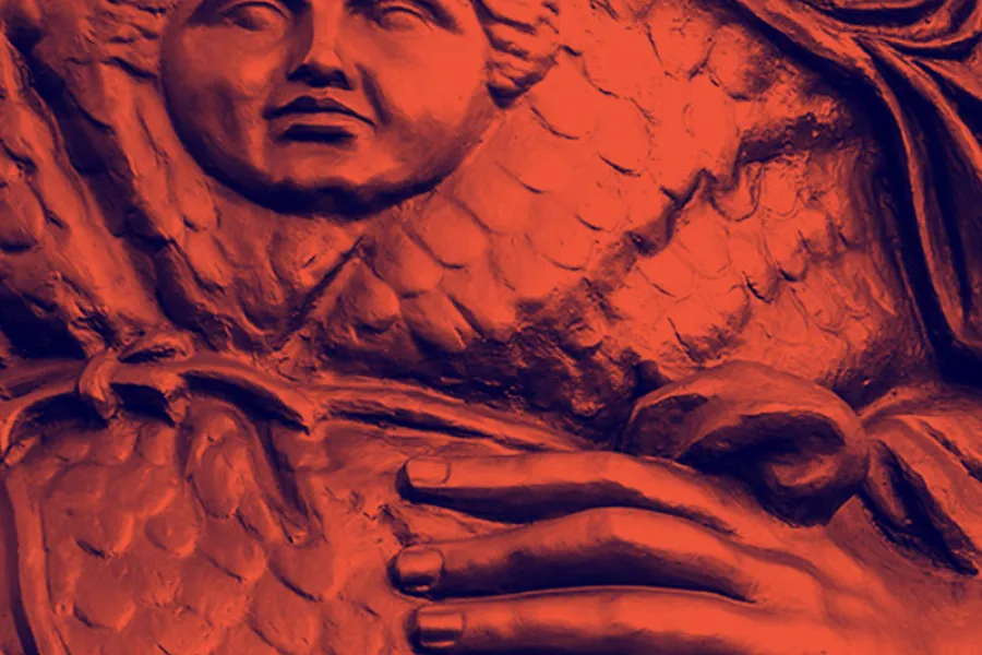 Alma Mater sculpture 